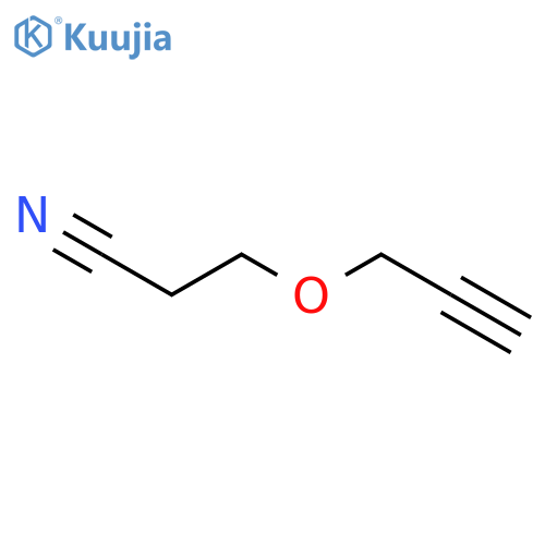 Propanenitrile,3-(2-propyn-1-yloxy)- structure