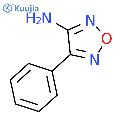 4-Phenyl-1,2,5-oxadiazol-3-amine structure