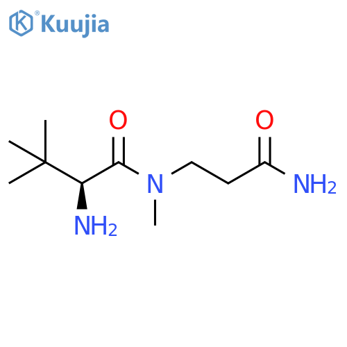 -Alaninamide, 3-methyl-L-valyl-N-methyl- (9CI) structure
