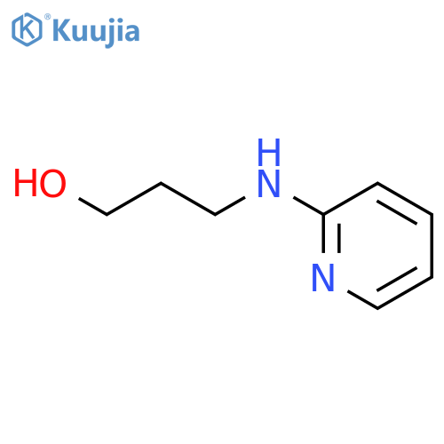 3-(pyridin-2-yl)aminopropan-1-ol structure