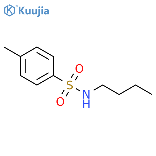 N-butyl-4-methylbenzene-1-sulfonamide structure