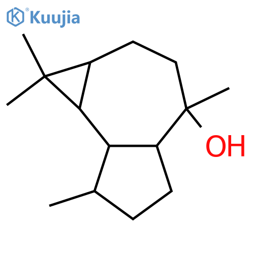 1H-Cycloprop[e]azulen-4-ol, decahydro-1,1,4,7-tetramethyl- structure