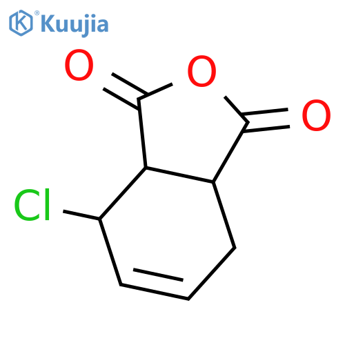 1,3-Isobenzofurandione, 4-chloro-3a,4,7,7a-tetrahydro- structure