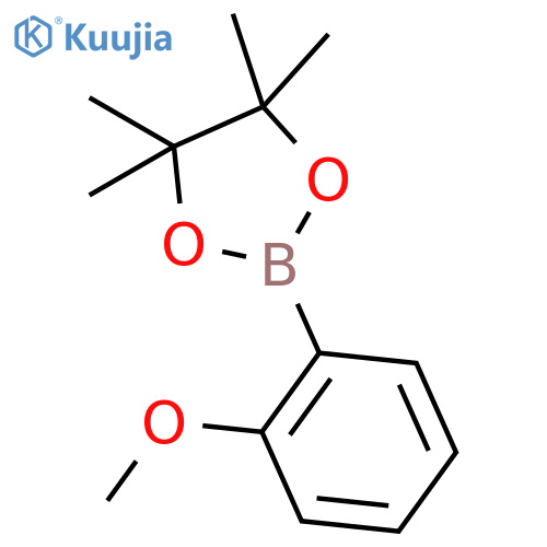 2-Methoxyphenylboronic Acid Pinacol Ester structure