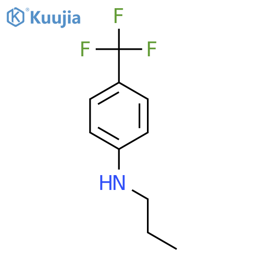 Benzenamine,N-propyl-4-(trifluoromethyl)- structure