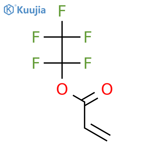 Pentafluorophenylacrylate structure