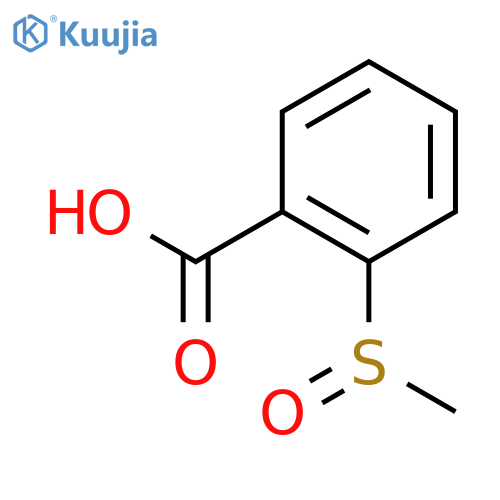 2-(METHYLSULFINYL)BENZENECARBOXYLIC ACID structure