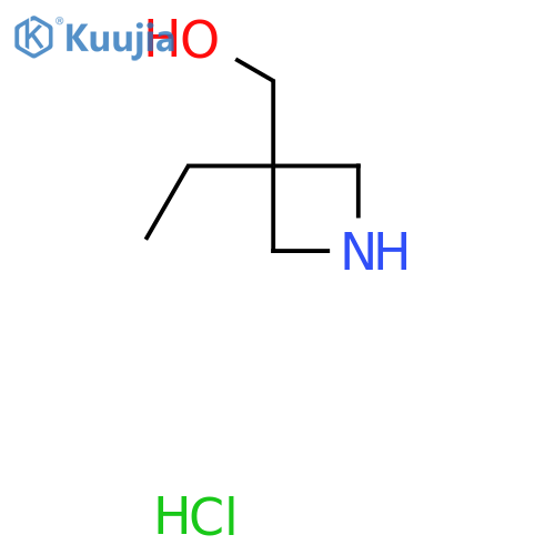 (3-Ethylazetidin-3-yl)methanol hydrochloride structure