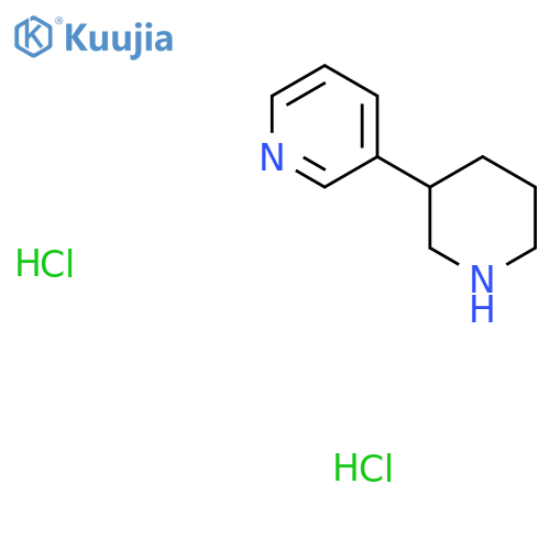 3-(Piperidin-3-yl)pyridine dihydrochloride structure