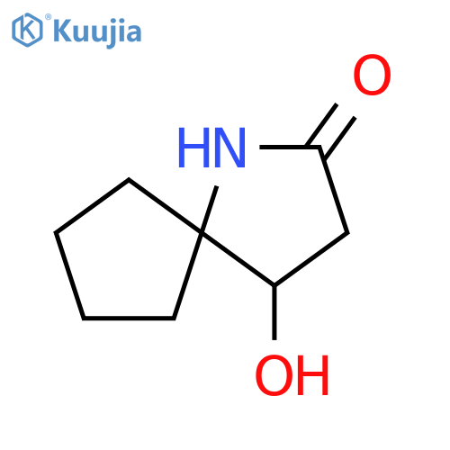 4-hydroxy-1-azaspiro4.4nonan-2-one structure