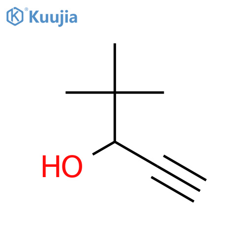 4,4-dimethylpent-1-yn-3-ol structure