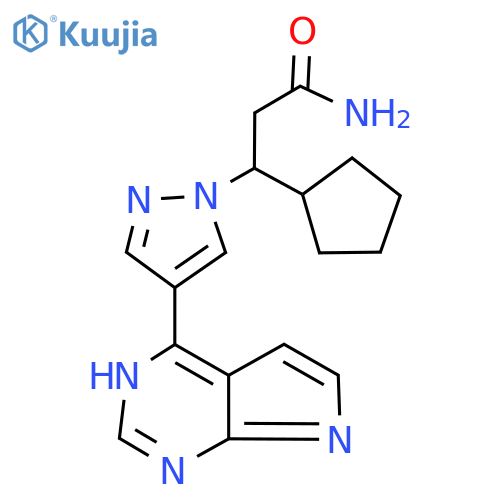 Ruxolitinib-amide structure