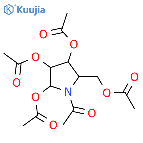 4-Amino-4-deoxyarabinose; α-D-Furanose-form, 1,2,3,4N,5-Penta-Ac structure