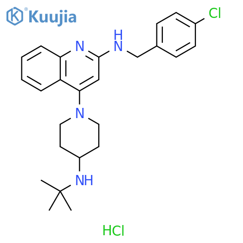 Ezurpimtrostat hydrochloride structure