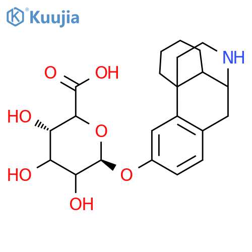 N-Desmethyl Dextrorphan β-D-O-Glucuronide structure