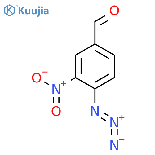 4-azido-3-nitrobenzaldehyde structure