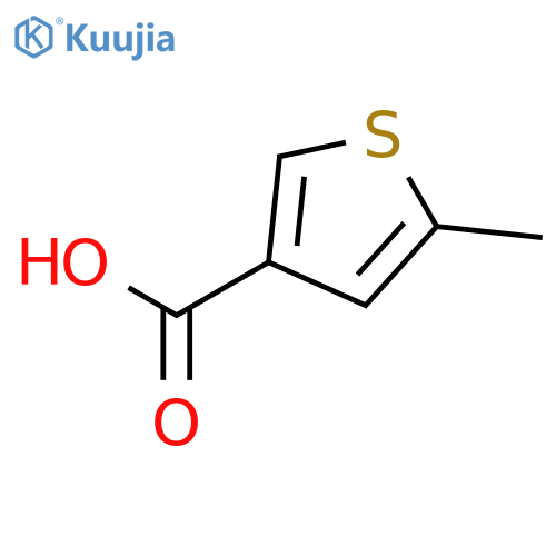 5-Methylthiophene-3-carboxylic acid structure