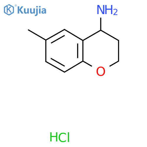 6-Methylchroman-4-amine hydrochloride structure