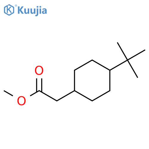 (4-tert-Butylcyclohexyl)acetic acid methyl ester structure