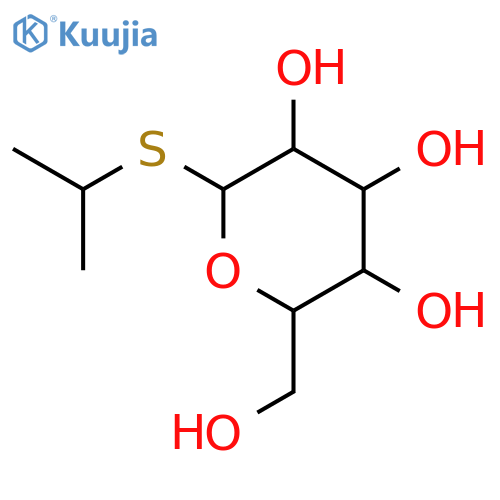 Isopropyl-b-D-thioglucopyranoside structure