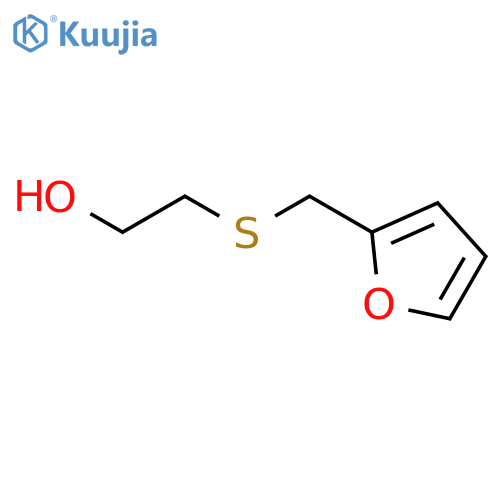 Ethanol, 2-[(2-furanylmethyl)thio]- structure