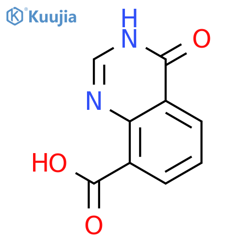 4-oxo-3H-quinazoline-8-carboxylic acid structure