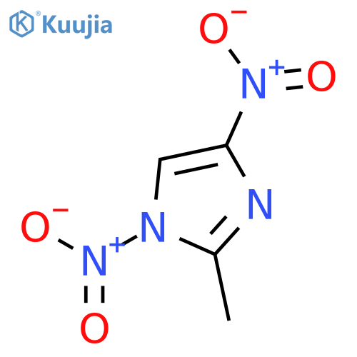 2-methyl-1,4-dinitro-1H-Imidazole structure