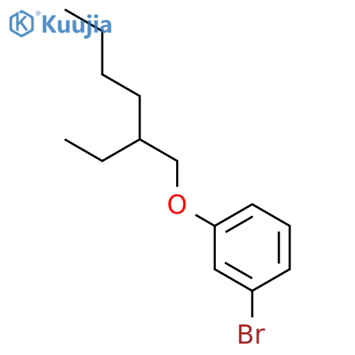 Benzene, 1-bromo-3-[(2-ethylhexyl)oxy]- structure