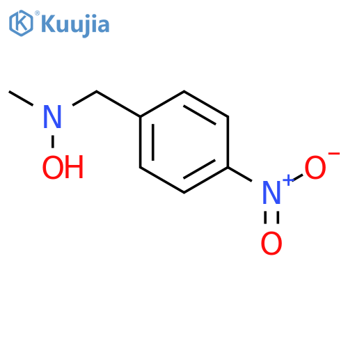 N-methyl-N-(4-nitrophenyl)methylhydroxylamine structure