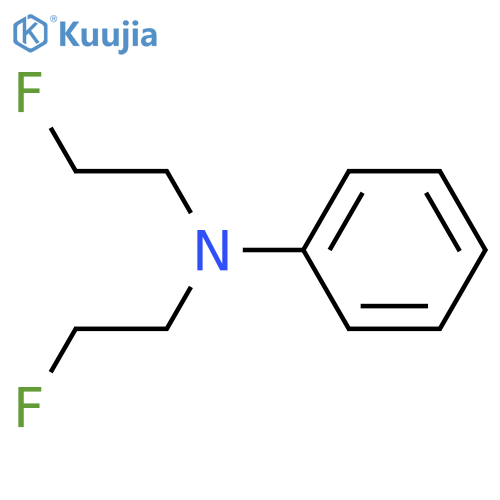 Benzenamine,N,N-bis(2-fluoroethyl)- structure
