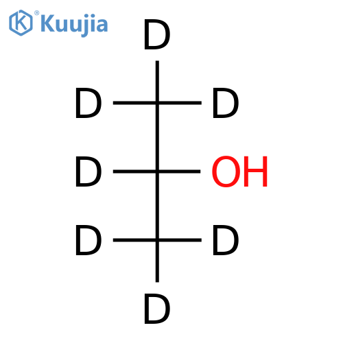 Isopropanol-d7 structure