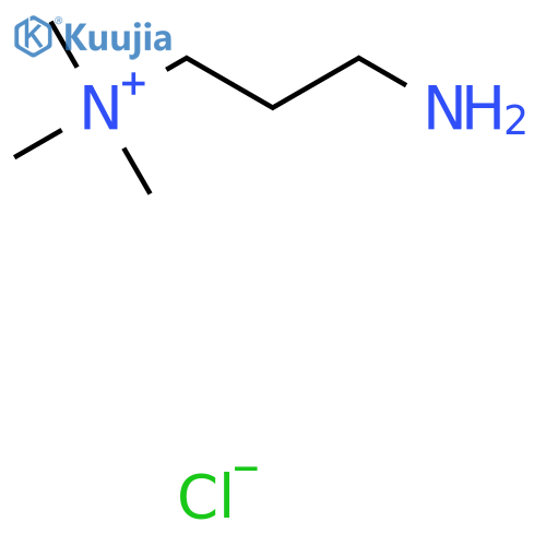 (3-Aminopropyl)trimethylazanium Chloride structure