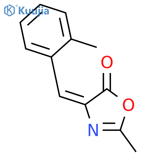 5(4H)-Oxazolone, 2-Methyl-4-[(2-Methylphenyl)Methylene]- structure
