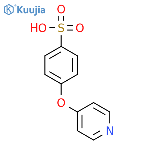 4-(Pyridin-4-yloxy)benzenesulfonic Acid structure