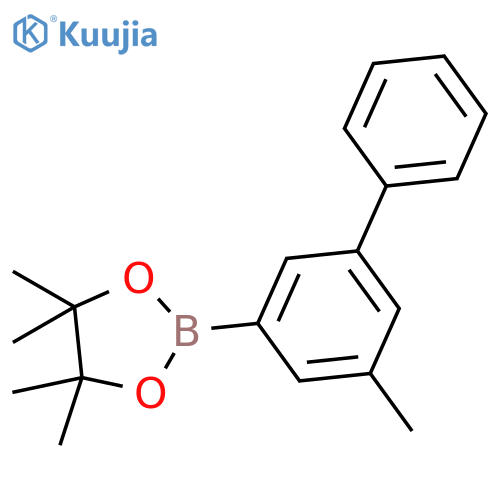 4,4,5,5-tetramethyl-2-{5-methyl-1,1'-biphenyl-3-yl}-1,3,2-dioxaborolane structure