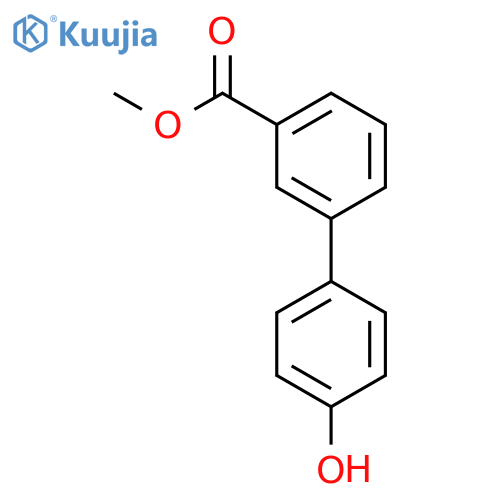 Methyl 3-(4-Hydroxyphenyl)benzoate structure