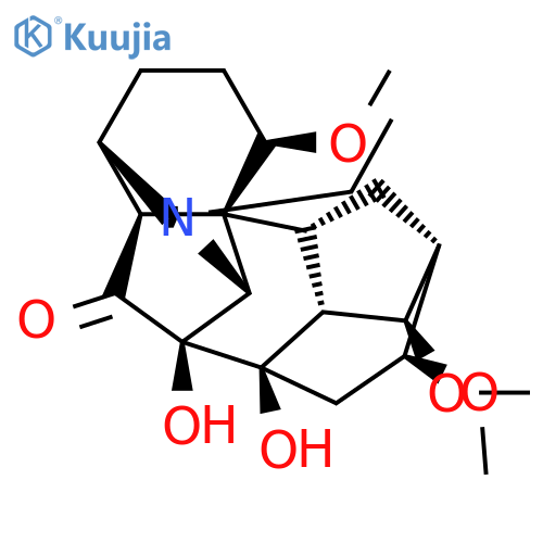 Aconitane-1,6,7,8,14,16-hexol; (1α,5β,6β,14α,16β)-form, 6-Ketone, O1,O14,O16-tri-Me, N-Et structure