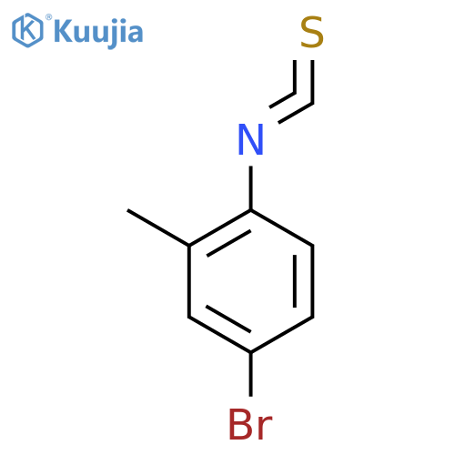 4-Bromo-2-methylphenyl isothiocyanate structure