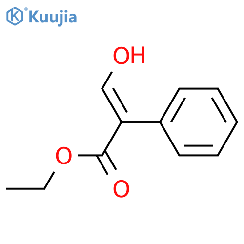 Ethyl 3-Hydroxy-2-phenylacrylate structure