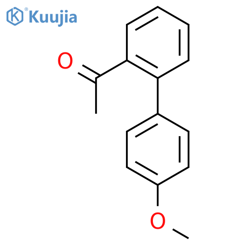 Ethanone,1-(4'-methoxy[1,1'-biphenyl]-2-yl)- structure