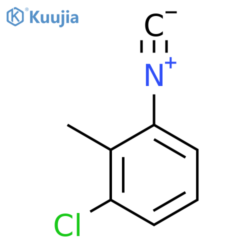 1-chloro-3-isocyano-2-methylbenzene structure