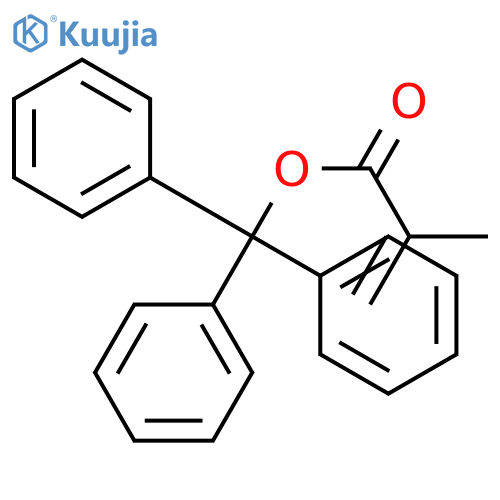2-Propenoic acid,2-methyl-, triphenylmethyl ester structure