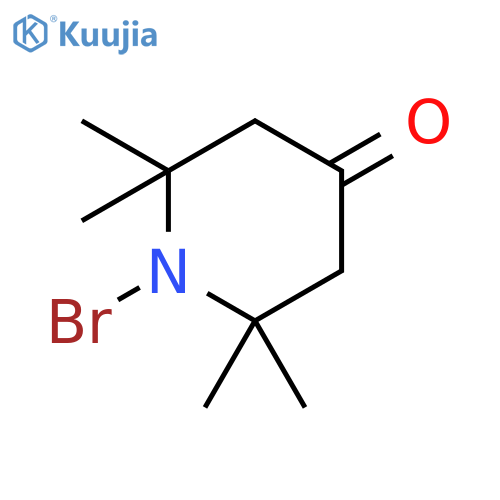 4-Piperidinone, 1-bromo-2,2,6,6-tetramethyl- structure