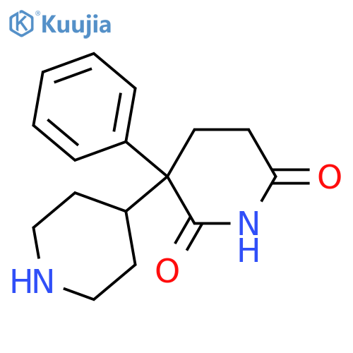 [3,4'-Bipiperidine]-2,6-dione,3-phenyl- structure