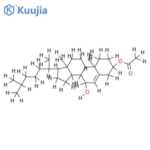 3-Ac-(3beta,7alpha)-Cholest-5-ene-3,7-diol, structure