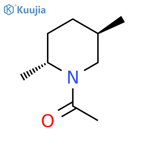1-[(2R,5R)-2,5-Dimethylpiperidin-1-yl]ethanone structure
