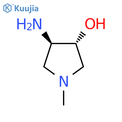 (3R,4R)-4-amino-1-methylpyrrolidin-3-ol structure
