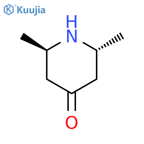 (2R,6R)-2,6-Dimethyl-4-oxo-piperidine structure