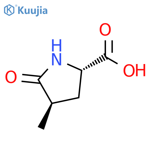 L-Proline, 4-methyl-5-oxo-, (4R)- structure