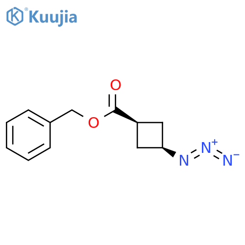 benzyl (1s,3s)-3-azidocyclobutane-1-carboxylate structure